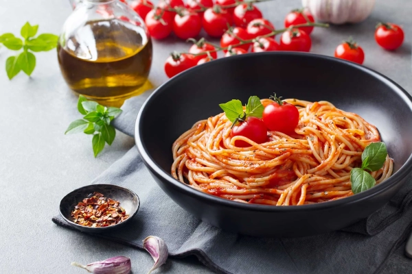 Spaghetti mit Tomatensauce - Spaghetti mit Tomatensauce | buonsapore.de