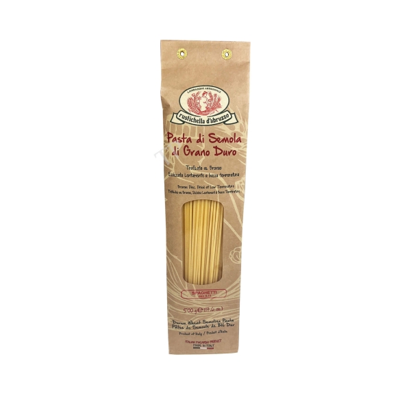 Rustichella dAbruzzo Spaghetti Hartweizennudeln 500g