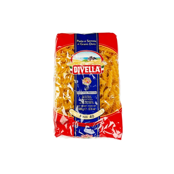 Divella Fusilli No. 40 Pasta 500g