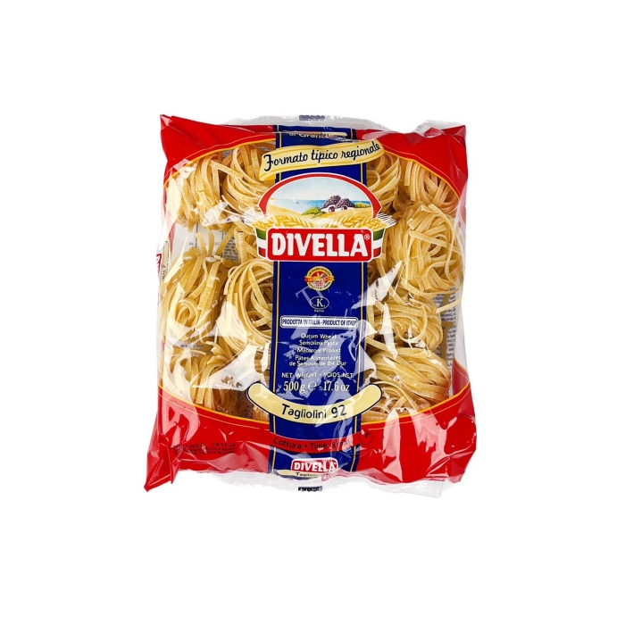 Divella Tagliolini - Nidi Di Semola 92 Pasta 500g