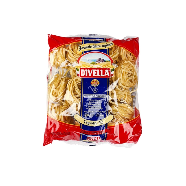 Divella Tagliolini - Nidi Di Semola 92 Pasta 500g