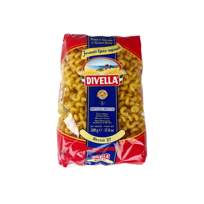 Divella Riccioli - Formato Tipico Regionale No. 37 Pasta 500g