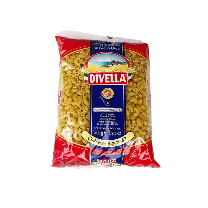 Divella Chifferini Rigati No. 47 Pasta 500g