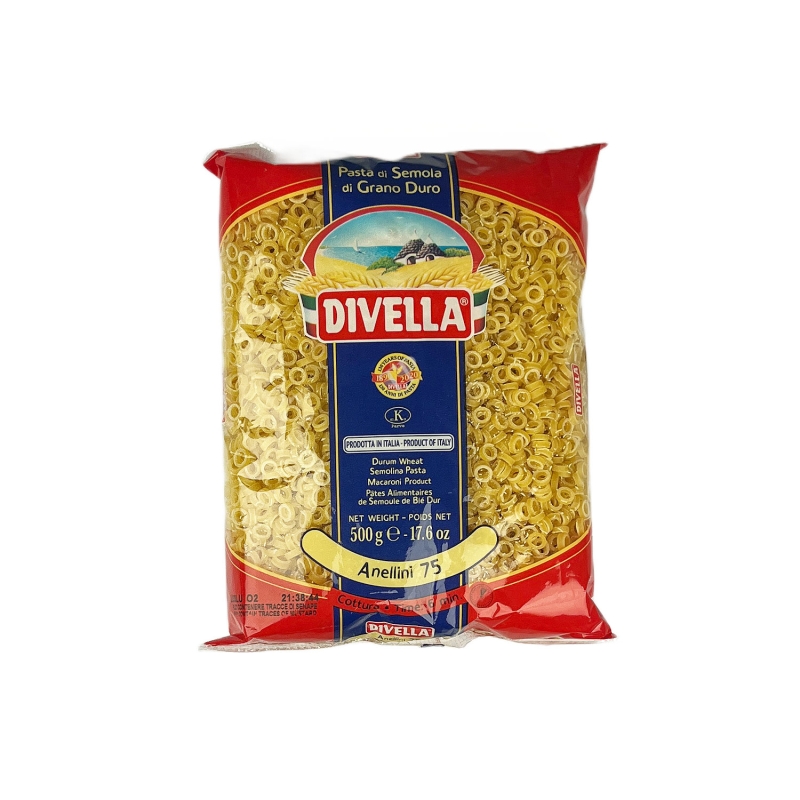 Divella Anellini No 75 Pasta 500g Buonsaporede