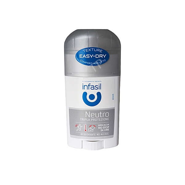 Infasil Deodorant Stick Neutro Tripla Protezione 40ml