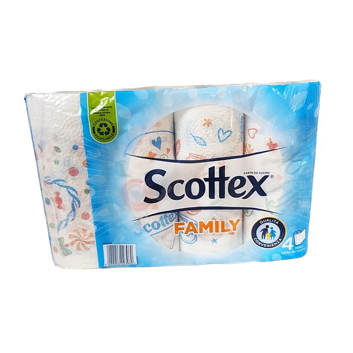 Scottex Family 4-lagiges K&uuml;chenpapier