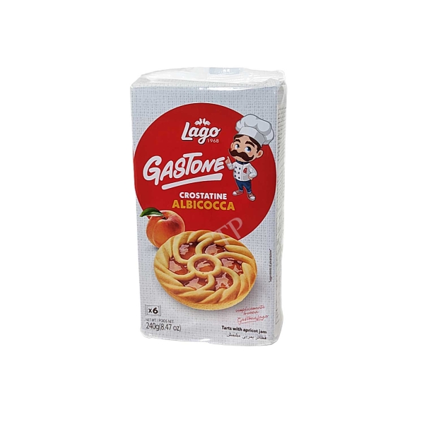 Lago Elledi Crostatina Albicocca 6x40g