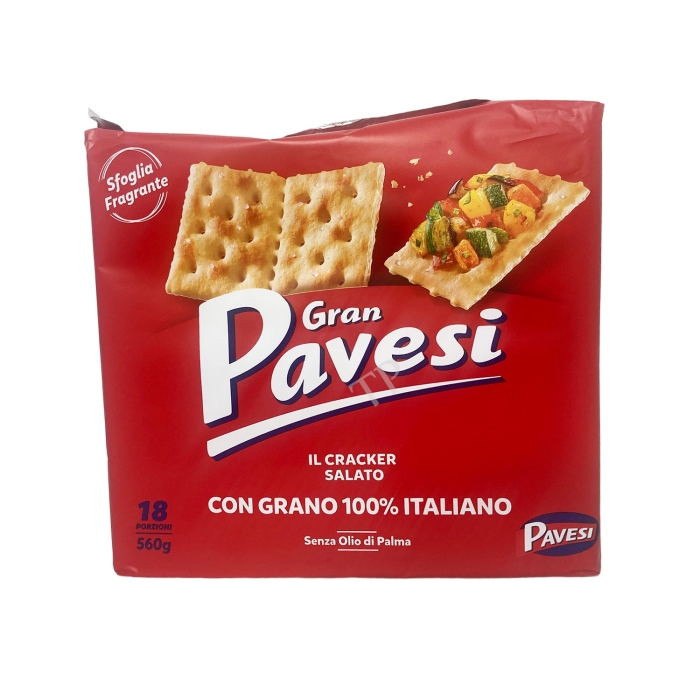 Pavesi Gran Crackers Salati Rossi 560g