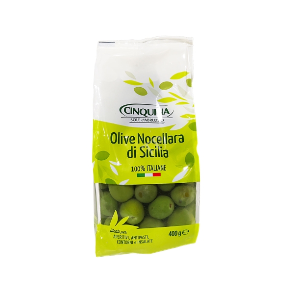 Cinquina Olive Nocellara di Sicilia 400g