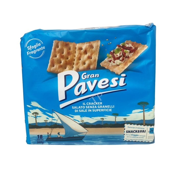 Pavesi Gran Crackers non Salati 560g