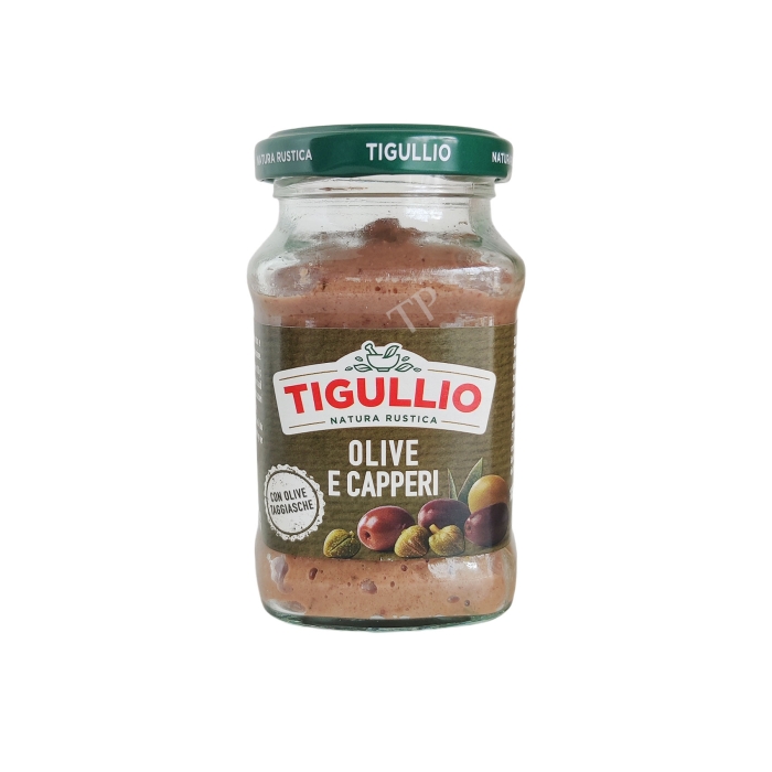 Tigullio Pesto Olive &amp; Capperi 185g