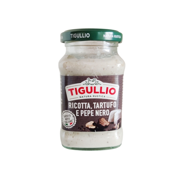 Tigullio Pesto Ricotta Tartufo e Pepe Nero 185g