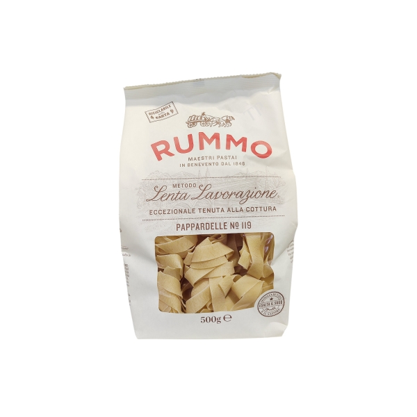 Rummo Pappardelle No. 119 Hartweizengrie&szlig;nudeln 500g